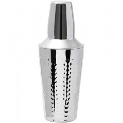 Coqueteleira 500ml Aço Inox Martelado